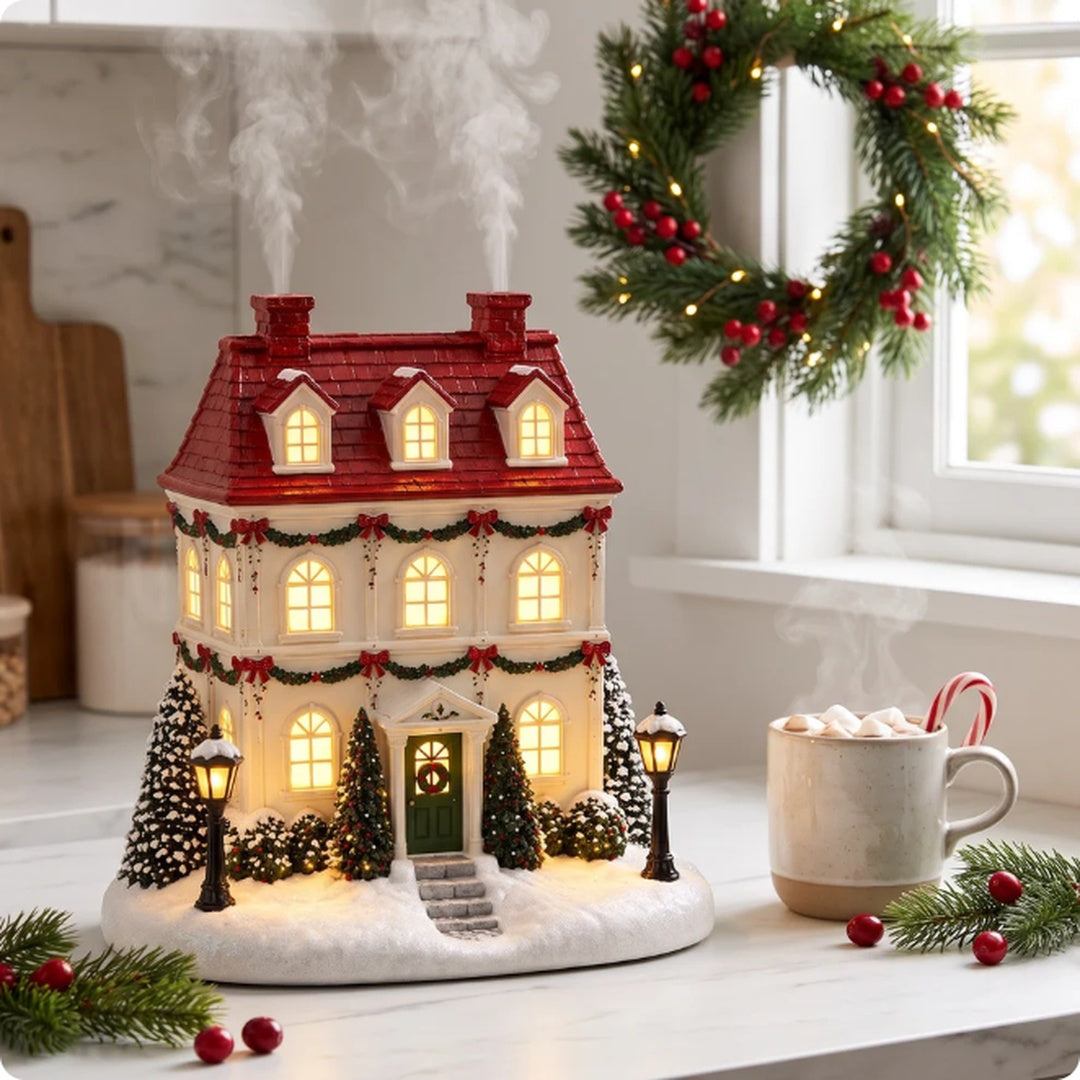 SnowyHaven™ – Magical Christmas Humidifier